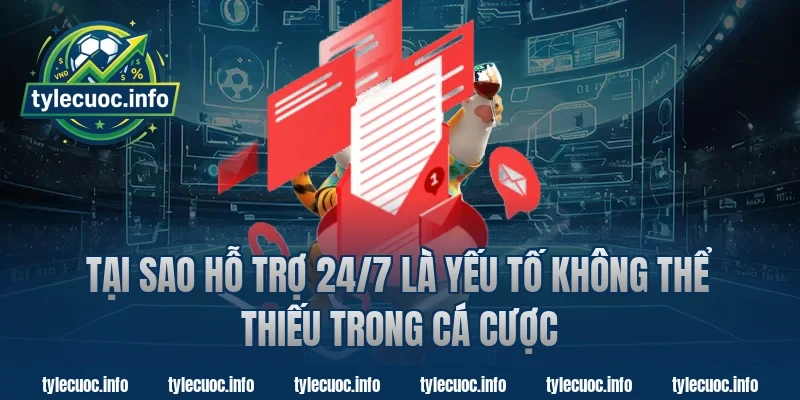 Tại Sao Hỗ Trợ 24/7 Là Yếu Tố Không Thể Thiếu Trong Cá Cược